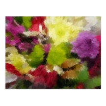 Spring's around the corner postcard