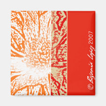Spring Blossom Fridge Magnets