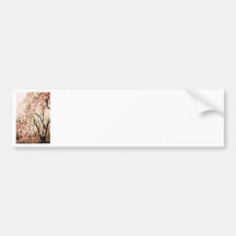 Spring blossoms bumper sticker