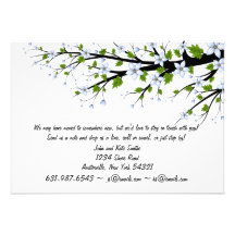 Spring Blossoms New Address Announcement