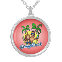 Spring Break Personalized Necklace