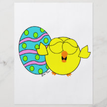 Spring Chick Custom Flyer