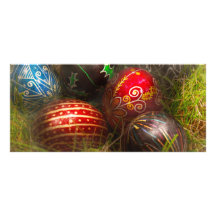 Spring - Easter - Easter Eggs Rack Cards