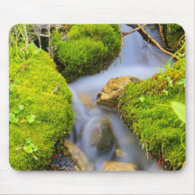 Spring Fed Mountain Stream Mousepads