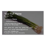 Spring onions business cards