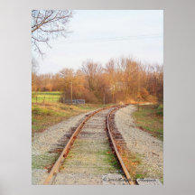 Spring Railroad Poster