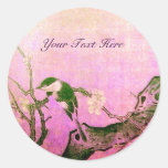 SPRING ROUND STICKER