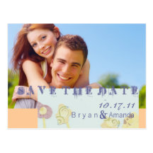 Spring Save the date Post Cards