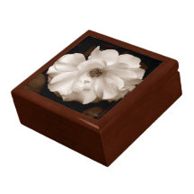 'Spring Sepia Rose' Keepsake Box