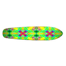 Spring Sunrise Custom Skate Board