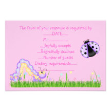 SPRING TWO RSVP PERSONALISED INVITATION