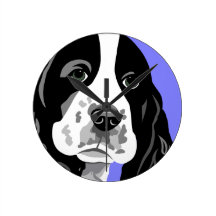 Springer Spaniel Art Clocks