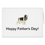 Springer Spaniel Father's Day Card