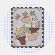 Springtime Flowers Sticker