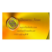 Spun Gold Business Card