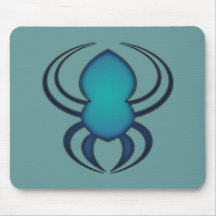 Spyder Bleu Mouse Pad