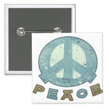 Square Meal Peace Sign Button