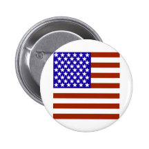 Square Stars and Stripes ピン