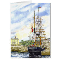 'Squeezing Through' Card