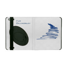 Squiggly Lines_blue on white personalised