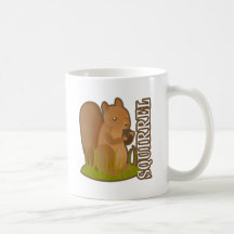 Squirrel Coffee Mug