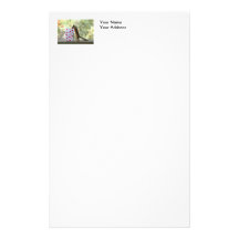 Squirrel Looking Inside Heart Box Personalized Stationery