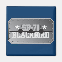SR-71 Blackbird Refrigerator Magnets
