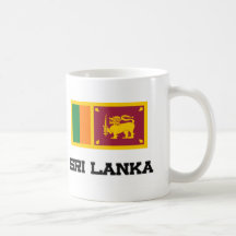 Sri Lanka Flag Coffee Mug