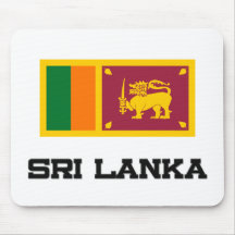 Sri Lanka Flag Mousemat
