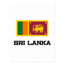 Sri Lanka Flag Post Cards