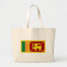 Sri Lanka National Flag Tote Bag