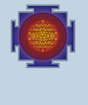 Sri Yantra - Flame Tee Shirts