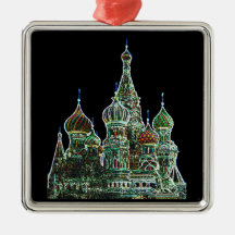 St Basils Neon Ornaments
