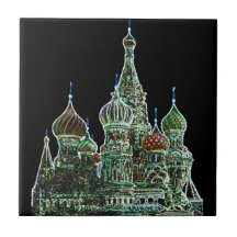 St Basils Neon Ceramic Tile