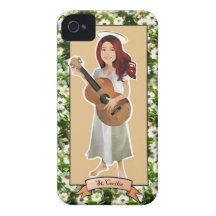 St. Cecilia patron saint of music iphone case iPhone 4 Case-Mate Cases