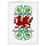 St. David's Day Greeting Card, Card Saint David's