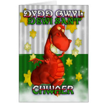 St. David's Day, Welsh Card, Dydd Gwyl Dewi Sant