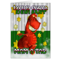 St. David's Day, Welsh Card, Dydd Gwyl Dewi Sant