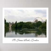 St James Lake View Poster