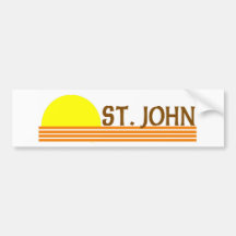 St. John, US Virgin Islands Bumper Sticker