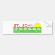 St. John, US Virgin Islands Bumper Stickers