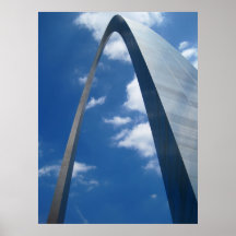 St. Louis Arch Gateway to the West Poster