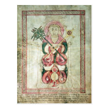 St. Luke and his winged calf Post Card