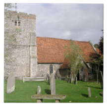 St Mary Church, Turville, Buckinghamshire Tiles