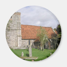 St Mary, Turville, Buckinghamshire Fridge Magnets