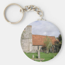 St Mary, Turville, Buckinghamshire Key Chain