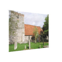 St Mary, Turville, Buckinghamshire UK Gallery Wrap Canvas