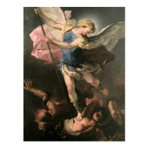 St. Michael, Luca Giordano (Fa Presto) Post Cards