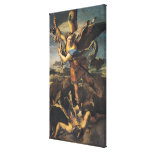 St. Michael Overwhelming the Demon, 1518 Gallery Wrapped Canvas