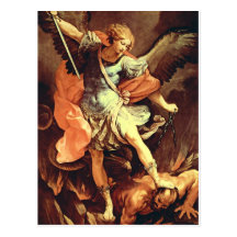 "St. Michael the Archangel" by Reni Post Card